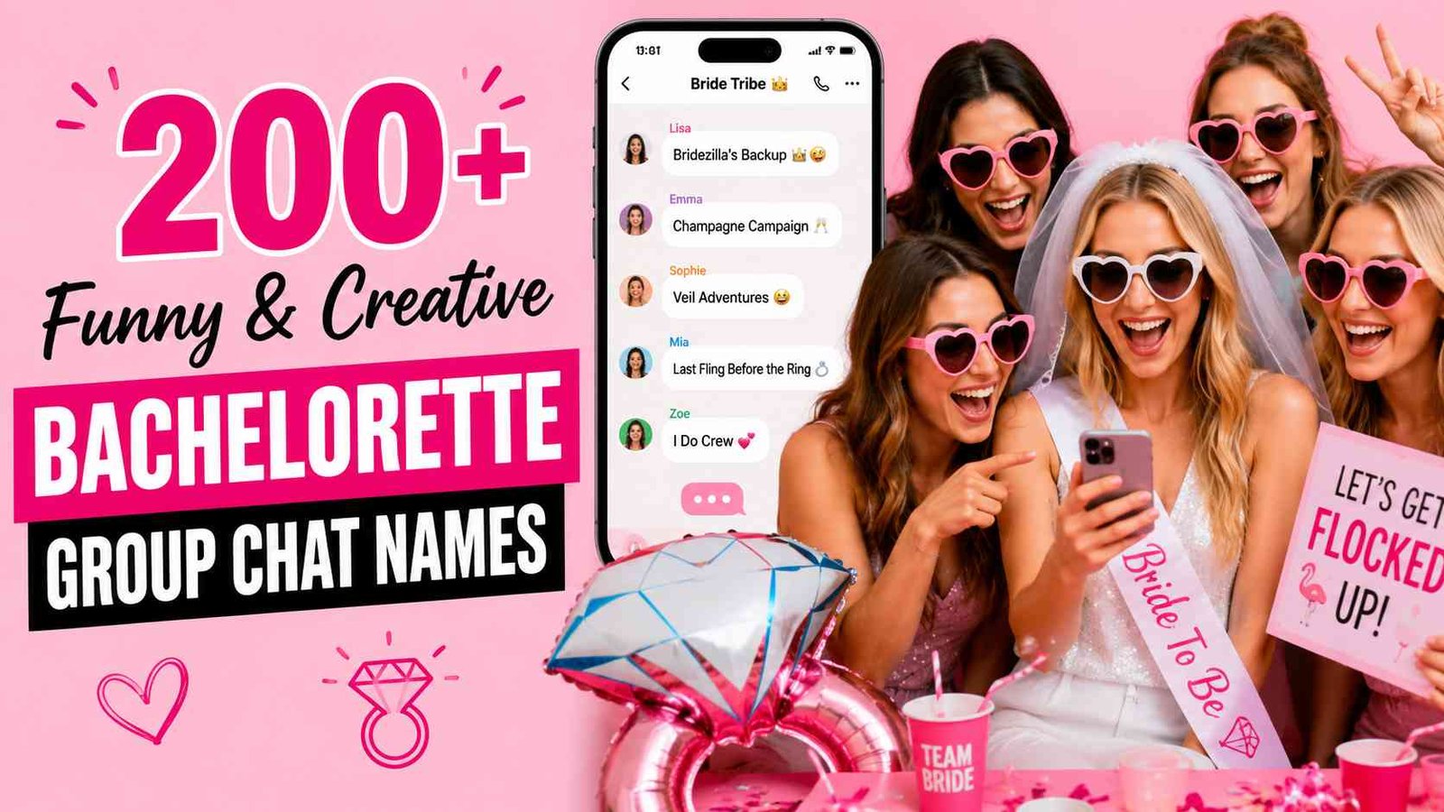 Funny Bachelorette Group Chat Names