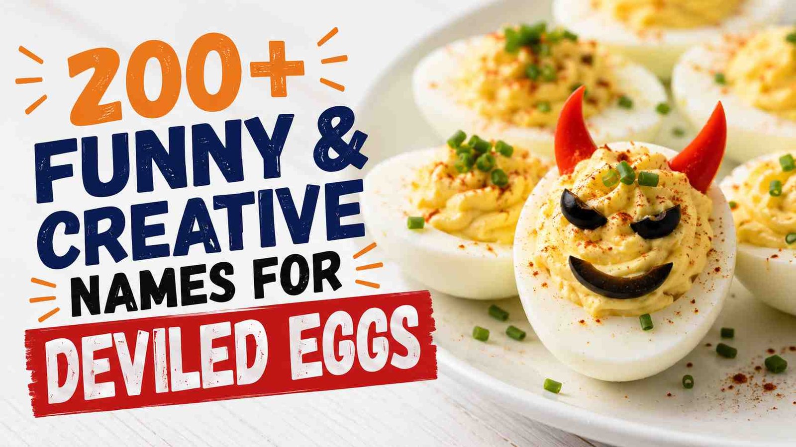 Funny Names for Deviled Eggs